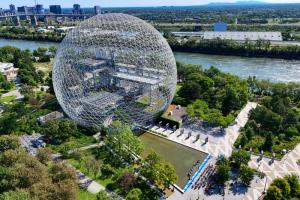 La Biosphère vue du ciel