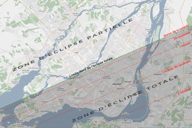 20240408 Éclipse totale - Carte Montréal FR