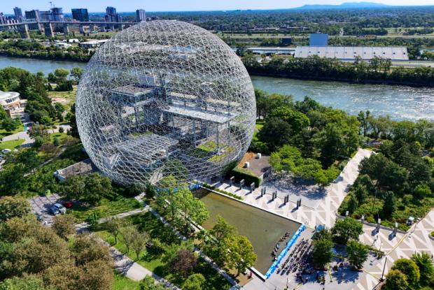 La Biosphère vue du ciel